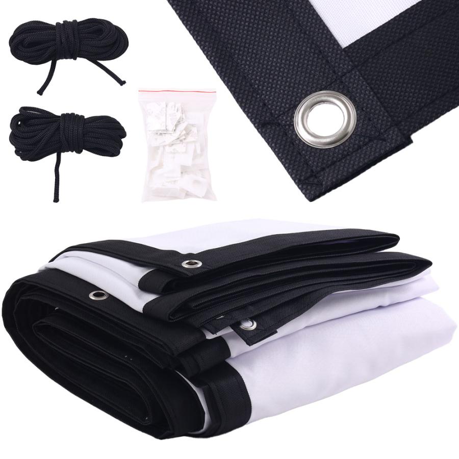 プロジェクタースクリーン 吊り下げ 300インチ ワイド 4K 天吊り 家庭