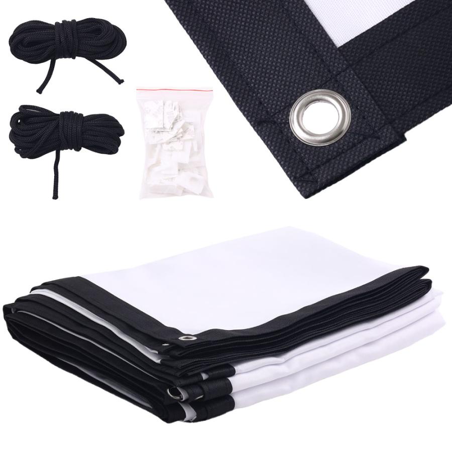 プロジェクタースクリーン 吊り下げ 250インチ ワイド 4K 天吊り 家庭