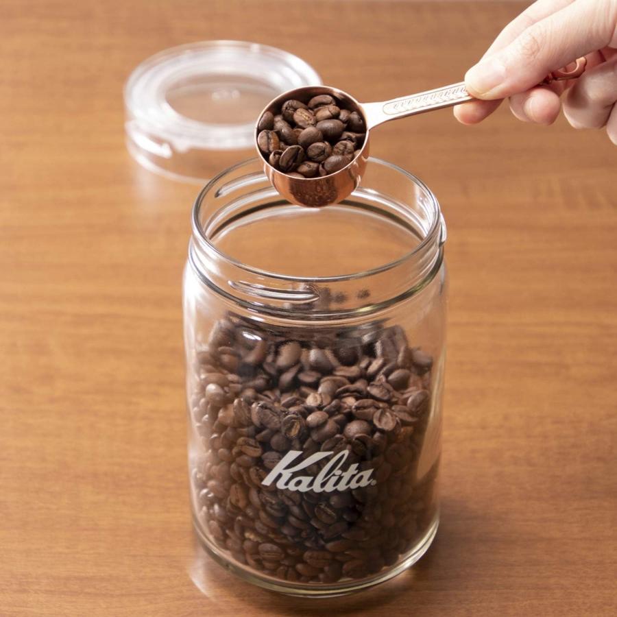 コーヒー豆 保存容器 ガラス カリタ Kalita コーヒー キャニスター ガラス 保存容器 オールクリアボトル 300 1000ml 44272｜versos｜02