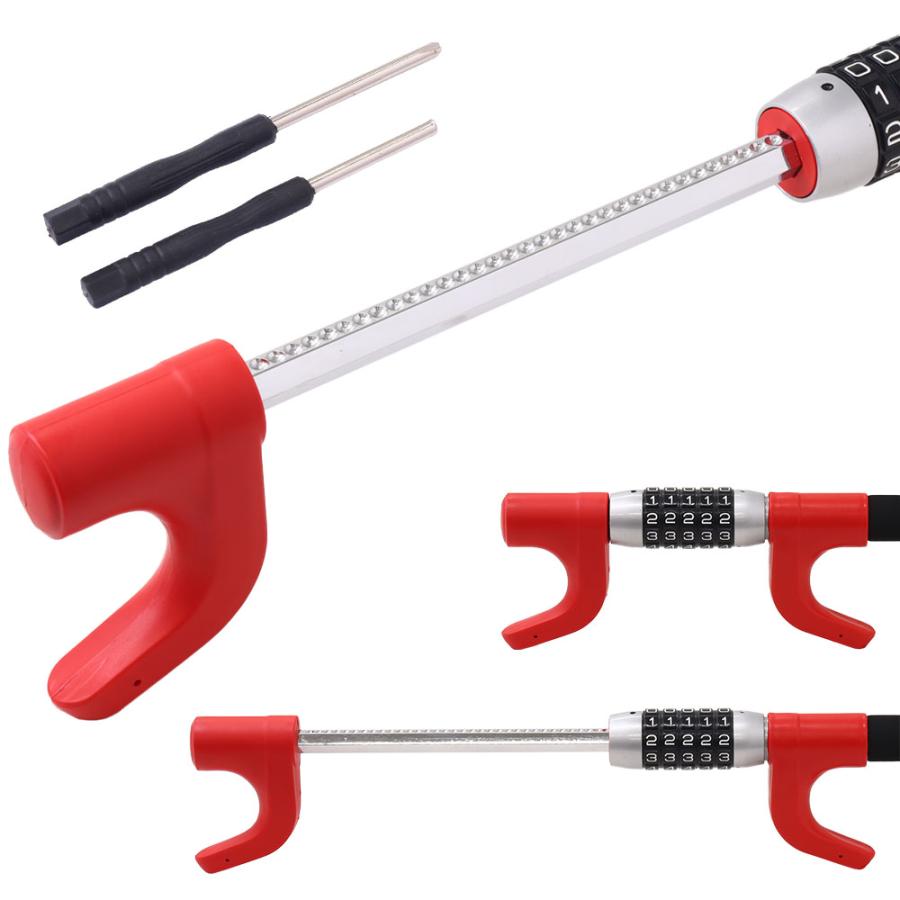 タイヤロック /ハンドルロック盗難対策 盗難防止 KIKAIYA ハンドルロック ステアリングロック 盗難防止 ダイヤル