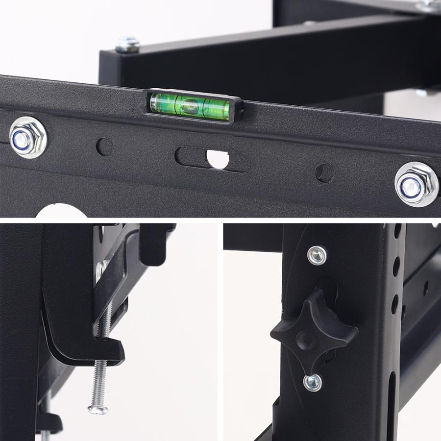 テレビ壁掛け金具 大型 32-75インチ対応 TV壁掛け金具 アーム延長可能 Amazon | MOUNTUP テレビ壁掛け金具 テレビアーム 26～55インチ