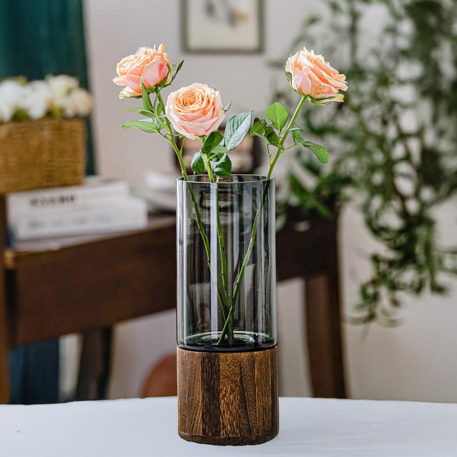 花瓶 おしゃれ ガラス 陶器 仏壇 北欧 木製 フラワーベース フラワー