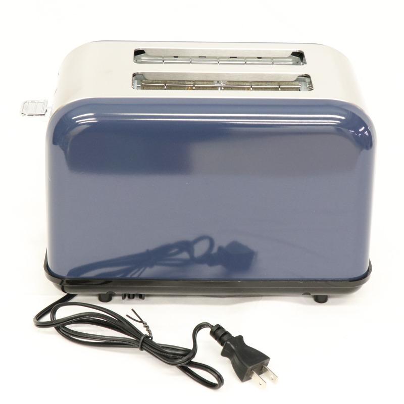 【未使用・美品】HITACHI PTO-11(A) ポップアップ トースター 青 未使用・美品】HITACHI PTO-11(A) ポップアップ トースター 青 【公式