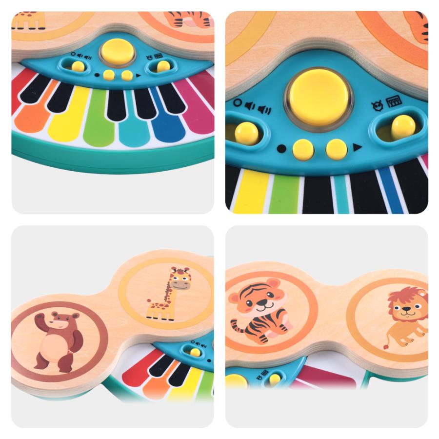 ピアノ おもちゃ キッズ 楽器 鍵盤 音楽 楽器玩具 録音 再生 知育玩具