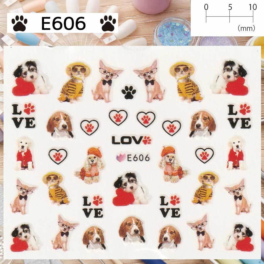 ネイルシール ネイル ネイルアート 犬 わんちゃん トイプードル 柴犬 チワワ フレンチブル ポメラニアン |  | 08