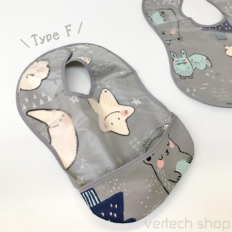 【ま様仕上がり確認用】ポケット付き お食事エプロン ベビー&キッズ ま様仕上がり確認用】ポケット付き お食事エプロン ベビー&キッズ