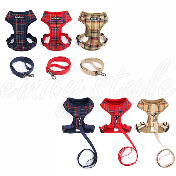 足を通さない！ らくらくハーネスリード 頭から被るタイプ ハーネス