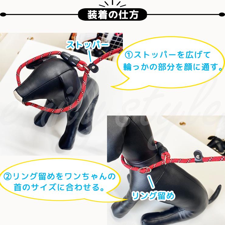 pet用 スリップリード 首輪一体型リード しつけリード 犬 ドッグ