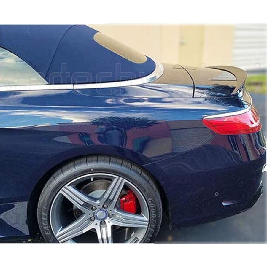 法人宅送料無料 国内発送 軽量 BENZ W217 C217 Sクラス クーペ カブリオレ カーボン トランクスポイラー リアスポイラー S500 S550 S63 S65 AMG |  | 01
