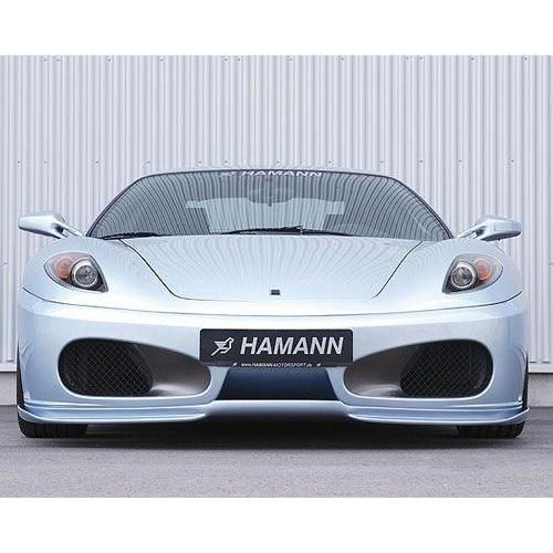 フェラーリ　F430 リップスポイラー　ハーマン　HAMANN タイプ　白 HAMANN フェラーリ F430 フロントリップスポイラー ファイバー