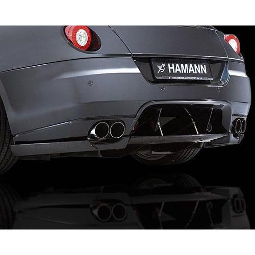 HAMANN フェラーリ F599 リアディフューザー ファイバー : f599rd-001 