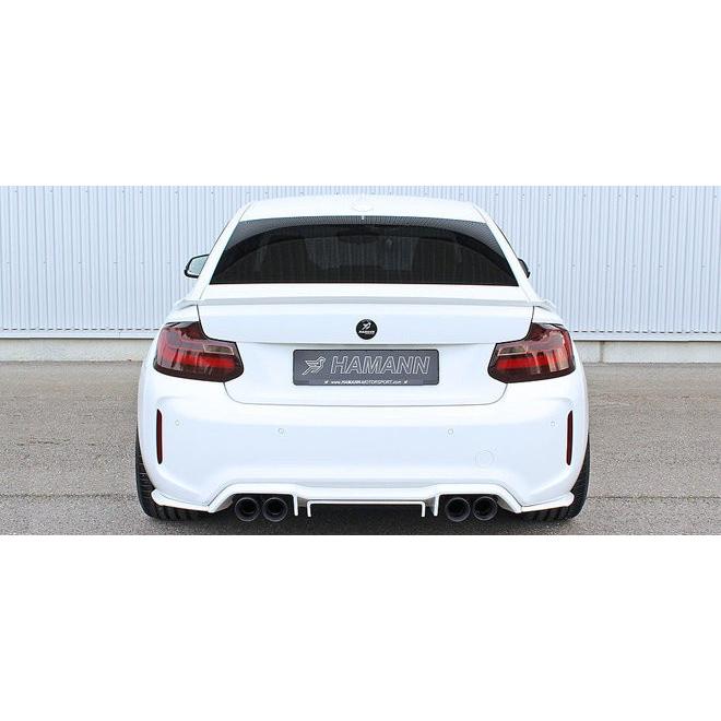 HAMANN ハーマン BMW 2シリーズ F87 リアマフラー 4Tail Pipe Black |  | 01