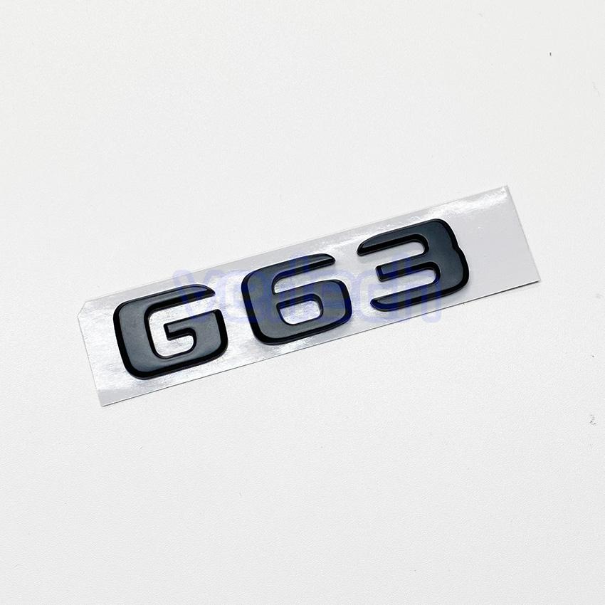 BENZ W463A W464 W465 G63 トランク エンブレム シルバー マットブラック グロスブラック 銀 黒 艶 Gクラス ゲレンデ 社外品 AMG ベンツ |  | 03
