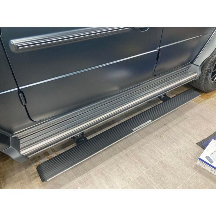 w463 w460 サイドステップ ロング ショート 取付可 ゲレンデ ゲレンデ iiD BENZ W463 Gクラス 電動サイドステップ ロング 電動開閉 サイド
