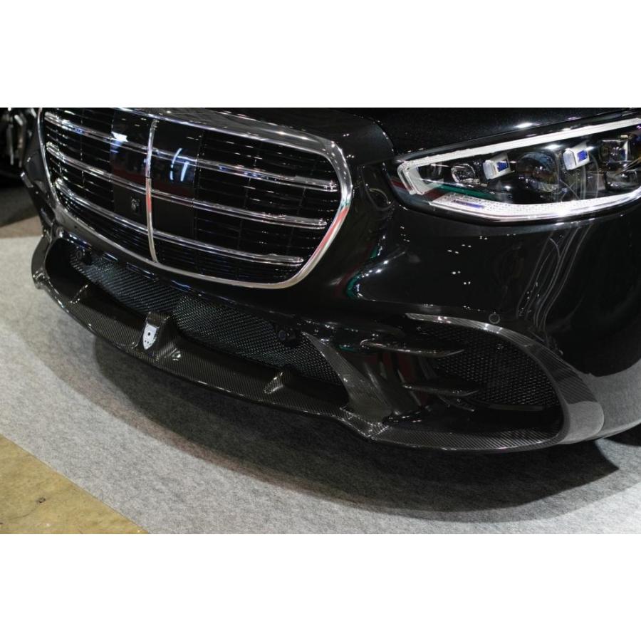 スマート453☆Lorinserロリンザーフロントスポイラー☆新品定価22万円 正規品 Lorinser BENZ W223 フロントアドオンセット Carbon製 AMG LINE