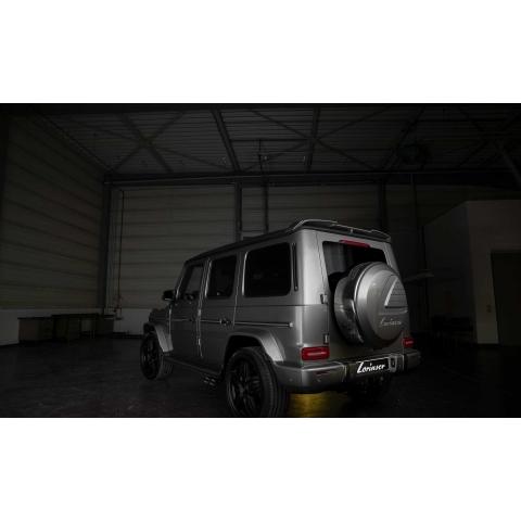 正規品 Lorinser BENZ W463A W464 ロリンザー スペアタイヤカバー 交換 