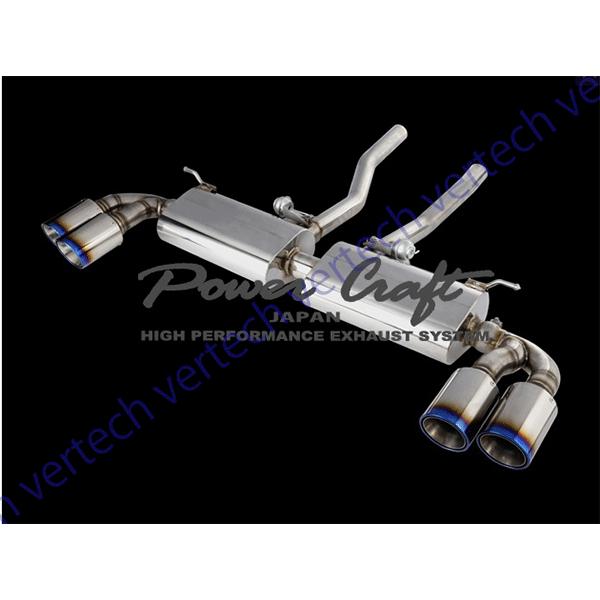 POWERCRAFT PORSCHE 958 カイエン (V6) (V8) (GTS) (TURBO) エキゾーストバルブ付 可変マフラー パワークラフト | 
