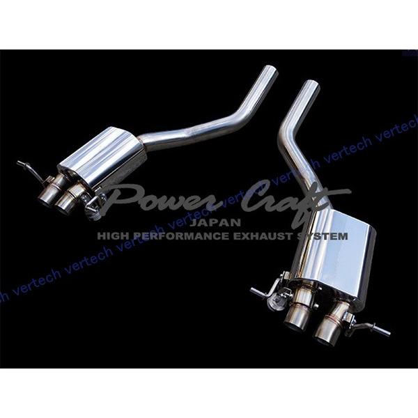 POWERCRAFT BENTLEY Continental GT GTC W12 2013〜 ハイブリッドエキゾーストマフラーシステム 可変マフラー コンチネンタル ベントレー　パワークラフト | 