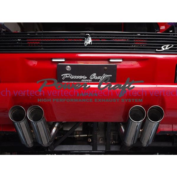 POWERCRAFT LAMBORGHINI DIABRO SV・5.7エキゾーストバルブ付 可変マフラー パワークラフト ランボルギーニ ディアブロ | 