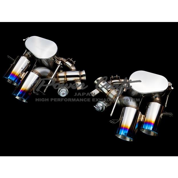 POWERCRAFT FERRARI Roma バルブ付 可変マフラー Xチューブ付 POWERCRAFT FERRARI Roma バルブ付 可変マフラー Xチューブ付