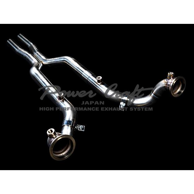 POWERCRAFT FERRARI Roma バルブ付 可変マフラー Xチューブ付 POWERCRAFT FERRARI Roma バルブ付 可変マフラー Xチューブ付