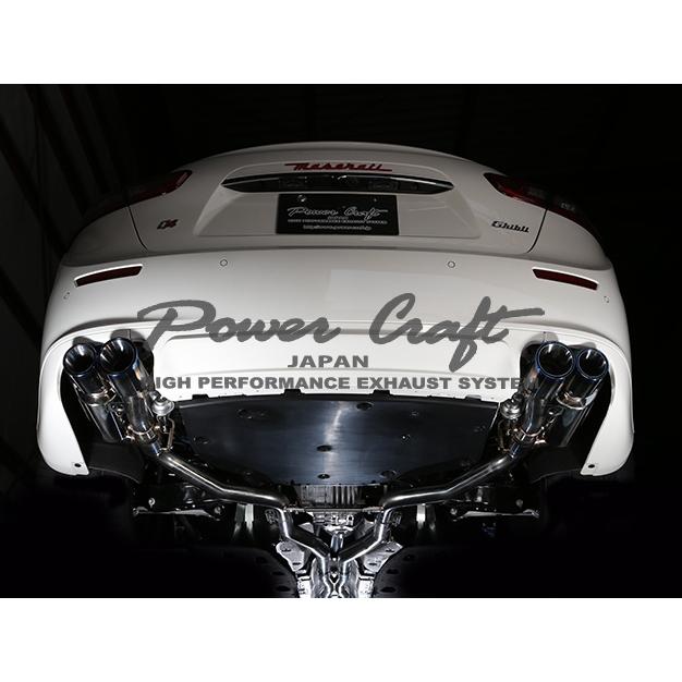 POWERCRAFT MASERATI Ghibli 2013.1〜2017.10 エキゾースト バルブ付