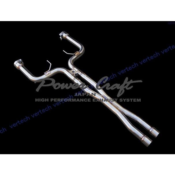 Power Craft センターXチューブ ギブリ V6 2WD POWERCRAFT MASERATI Ghibli センターXチューブ マフラー 2013.1