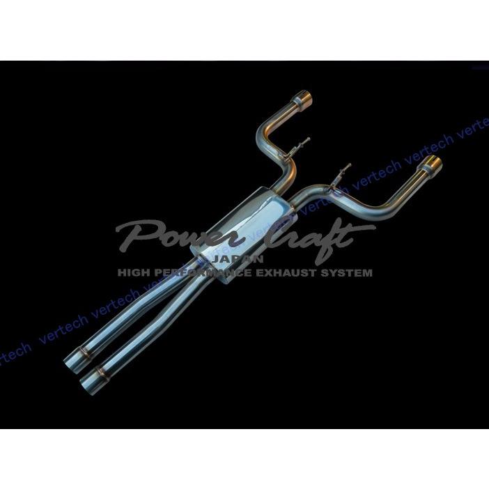 POWERCRAFT MASERATI Ghibli センターXチューブ サイレンサー付 2013.1