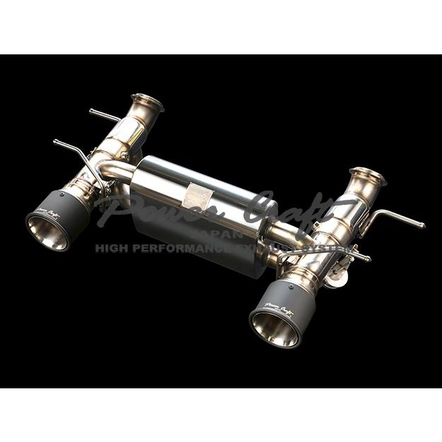 POWERCRAFT MASERATI MC20 可変リアマフラー バルブ付  マセラティ パワークラフト ハイブリッドエキゾーストマフラーシステム | 