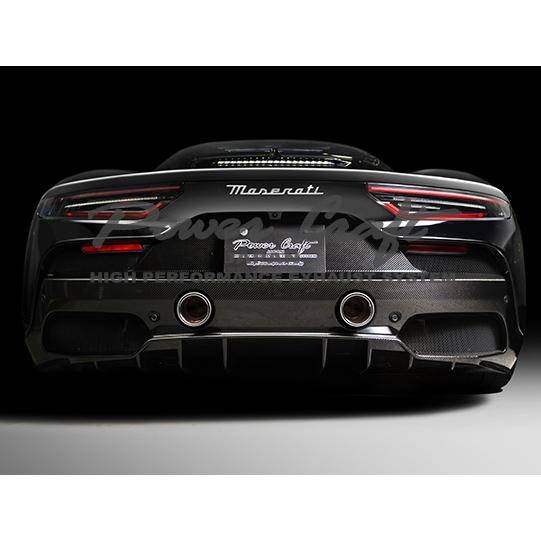 POWERCRAFT MASERATI MC20 可変リアマフラー バルブ付  マセラティ パワークラフト ハイブリッドエキゾーストマフラーシステム |  | 01