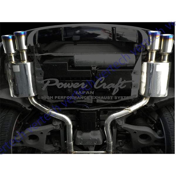 POWERCRAFT PORSCHE パナメーラ ハイブリッド マフラー パワークラフト