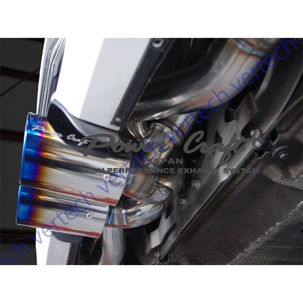 POWERCRAFT PORSCHE 997 GT3 GT3RS 純正エキゾーストバルブ対応 