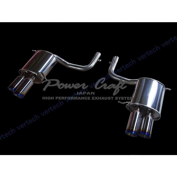 POWERCRAFT MASERATI QUATTROPORTE 2004.5〜2008.9 エキゾーストマフラーシステム クアトロポルテ 前期 マセラティ パワークラフト | 