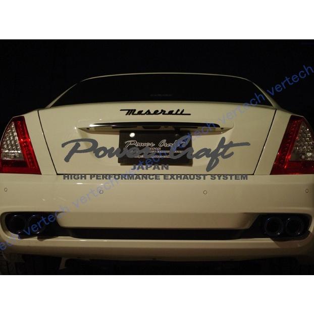 POWERCRAFT MASERATI QUATTROPORTE 2008.10〜2013.3 可変マフラー