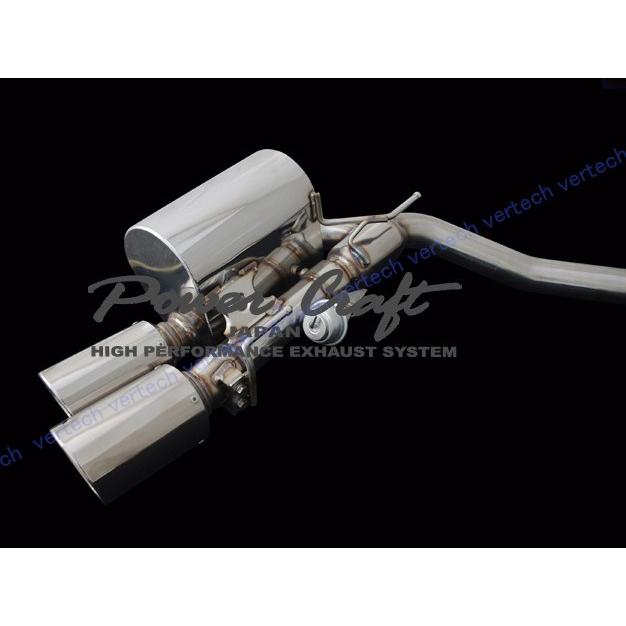 POWERCRAFT MASERATI QUATTROPORTE TURBO 2013.4〜 バルブ付 可変リアマフラー クアトロポルテ ターボ マセラティ パワークラフト |  | 01