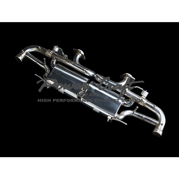 POWERCRAFT アストンマーチン ラピードS Rapide エキゾーストマフラー バルブ付 可変マフラー 純正テール パワークラフト ASTON | 