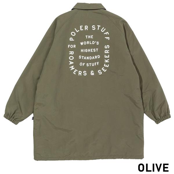 ジャケット・アウター POLER LONG COACH JACKET POLeR スーパーストローク 値下げ アウター ファッション トレンド