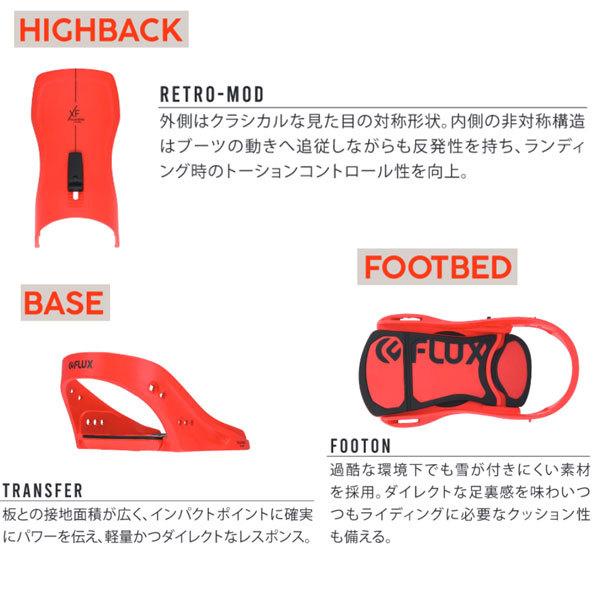 レイトモデル スノーボード ビンディング バインディング 21-22 FLUX フラックス XF　LATE エックスエフ WHITESPLASH 21-22-BD-FLX レイトモデル スノーボード ビンディング バインディング FLUX フラックス XF　LATE エックスエフ WHITESPLASH BD FLX