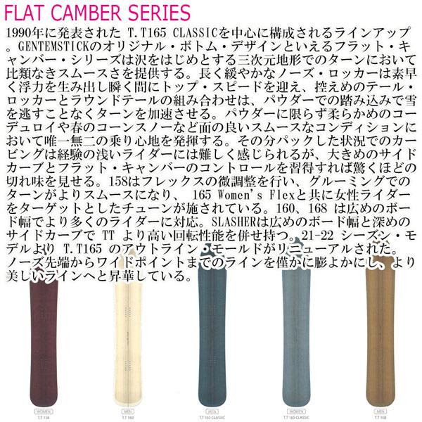 【初期/レア】 スノーボード 板 22-23 GENTEM STICK ゲンテンスティック TT168 ティーティー 22-23-BO-GTS 【EIM1756847333】(63921円)