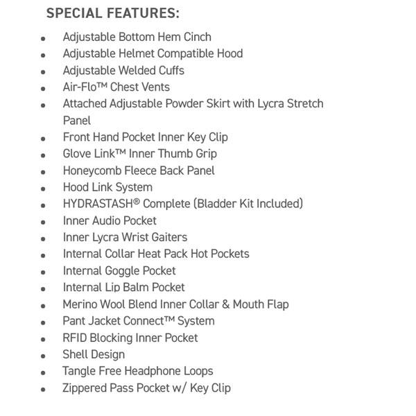 新品未使用！ 予約 スノー ウエア 23-24 686 ロクハチロク GORE-TEX HYDRASTASH SYNC JACKET ゴアテックスハイドラスタッシュシンクジャケット 23-24-JK-686 【OCQ1112957375】(40494円)