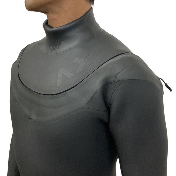 ウェットスーツ セミドライ アックス 24-25 AXXE HYBRID U-ZIP 5/3mm