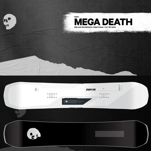 25【新品未使用】 予約 スノーボード 板 23-24 CAPiTA キャピタ MEGA DEATH メガデス 23-24-BO-CPT 【J2365723895】(86075円)