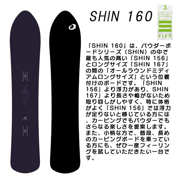 オガサカ SHIN 160 - ボード