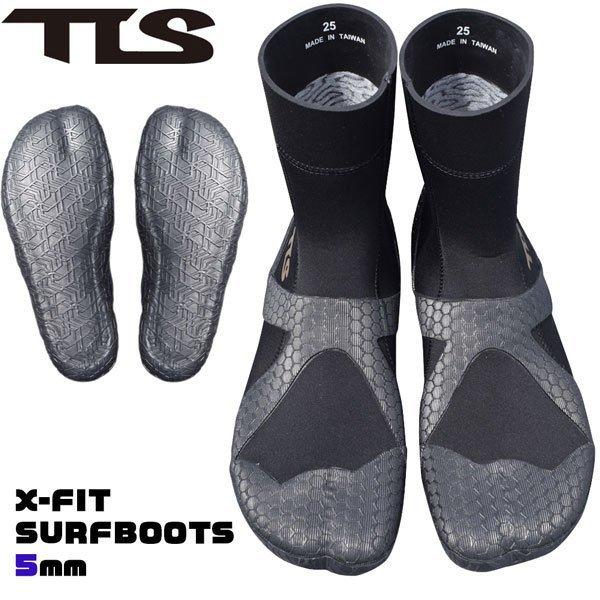 開催中 サーフィン ブーツ TOOLS ツールス 【セール】 TLS SURFBOOTS 5mm X-FIT サーフブーツ