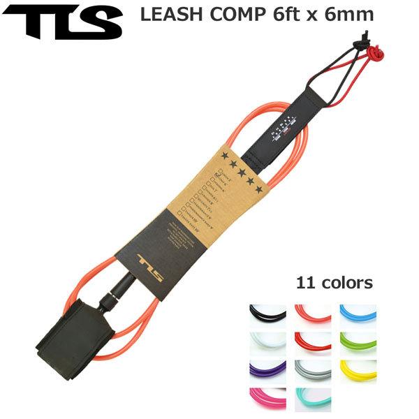 リーシュコード サーフィン TOOLS ツールス LEASH COMP 6FT 6mm コンプ｜vertex73