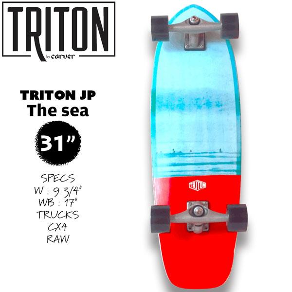 トライトン　カーバー　スケートボード　サーフスケート31インチ　日本正規品 楽天市場】CARVER カーバー スケートボード TRITON トライトン