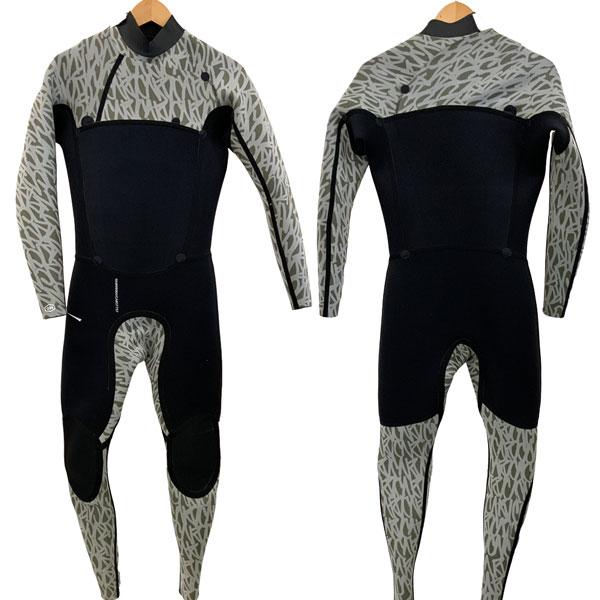 フルスーツ ウェットスーツ RVCA ルーカ 3/2mm チェストジップ US  