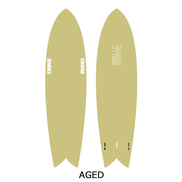 サーフボード ソフトボード クライム 24 CRIME KEEL FISH 6'0 AGED