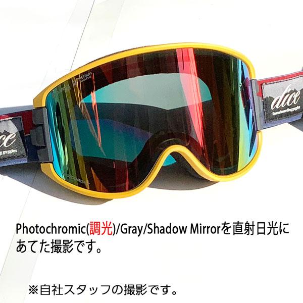 スノーボード ゴーグル 24-25 DICE ダイス GOODMAN グッドマン CML 調