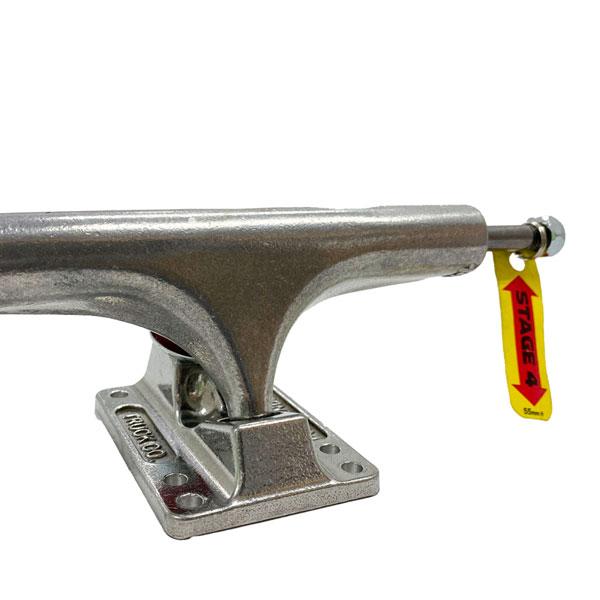 スケボー トラック インディペンデント INDEPENDENT TRUCKS STAGE 4 POLISHED SILVER  1点売り 1台分は2点購入で 日本正規品｜vertex73｜05